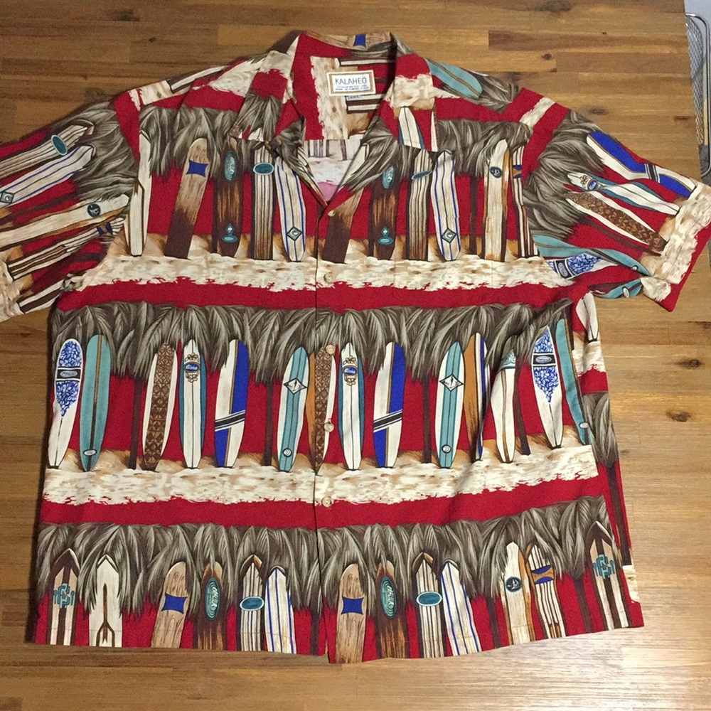 Kalaheo Hawaiian longboard shirt